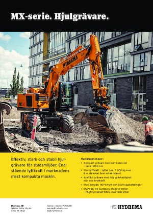 Mobilbagger Hydrema MX 17