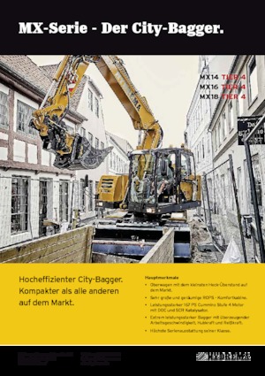 Mobilbagger Hydrema MX 14