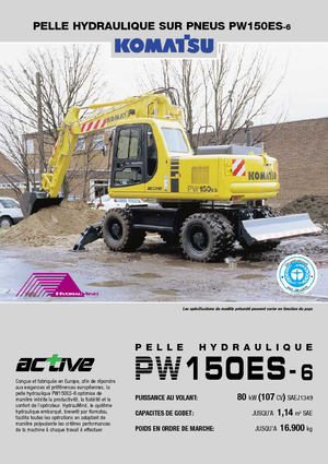 Mobilbagger Komatsu PW150-6