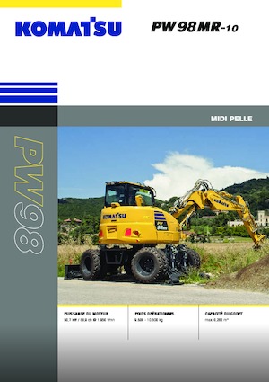 Mobilbagger Komatsu PW98MR-10