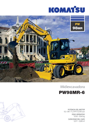 Mobilbagger Komatsu PW98MR-6