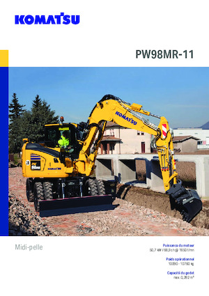 Mobilbagger Komatsu PW98MR-11E0