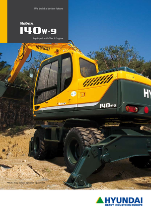 Mobilbagger Hyundai R 140 W 9
