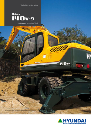 Mobilbagger Hyundai R 140 W 9