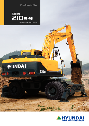 Mobilbagger Hyundai R 210 W 9 A