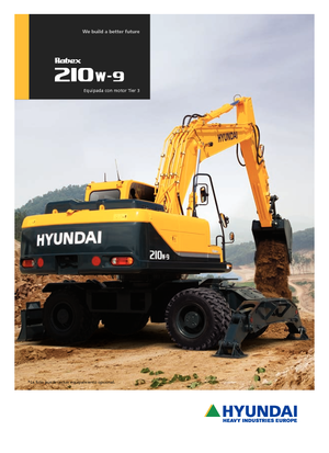 Mobilbagger Hyundai R 210 W 9