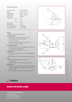 Mobilbagger Terex S1