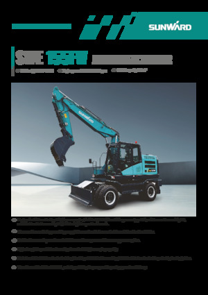 Mobilbagger Sunward SWE155FW 2-PB