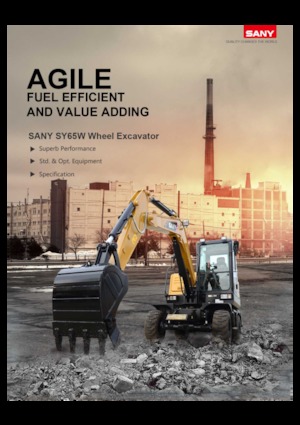 Mobilbagger Sany SY65W