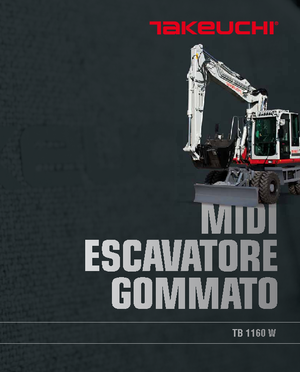 Mobilbagger Takeuchi TB 1160 W
