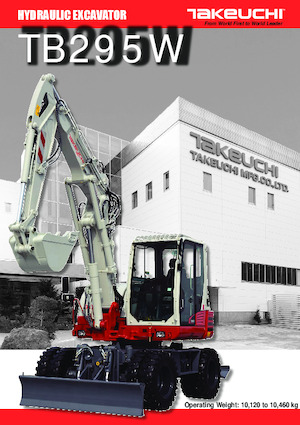 Mobilbagger Takeuchi TB 295W