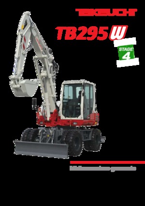 Mobilbagger Takeuchi TB 295W