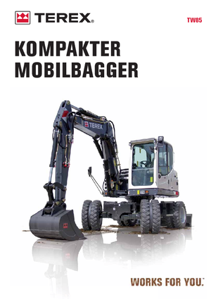 Mobilbagger Terex TW 85