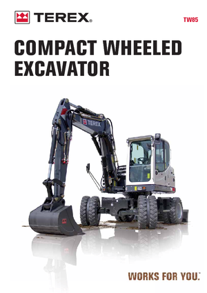 Mobilbagger Terex TW 85