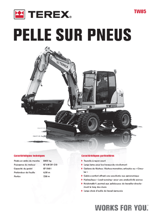 Mobilbagger Terex TW 85