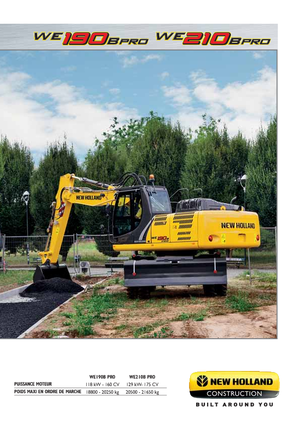 Mobilbagger New Holland WE190B pro