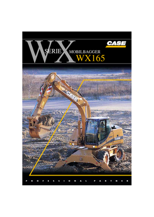Mobilbagger Case WX 165