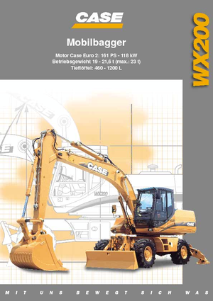 Mobilbagger Case WX 200