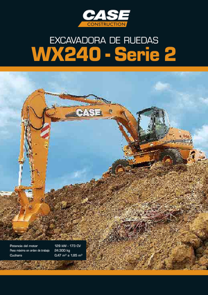 Mobilbagger Case WX 240 S-3