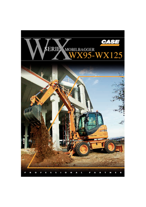 Mobilbagger Case WX 125