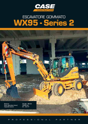 Mobilbagger Case WX 95 S-2