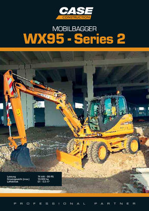 Mobilbagger Case WX 95 S-2