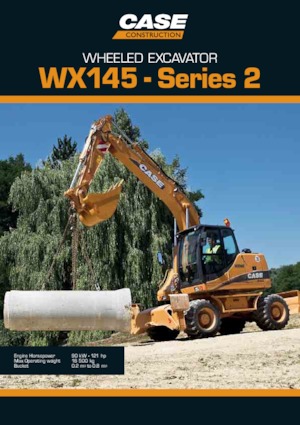 Mobilbagger Case WX145 S-3