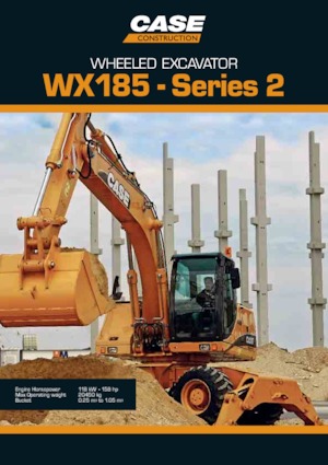Mobilbagger Case WX185 S-2