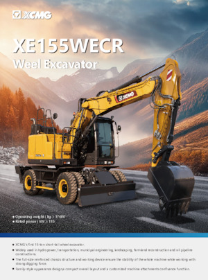 Mobilbagger XCMG XE155WECR