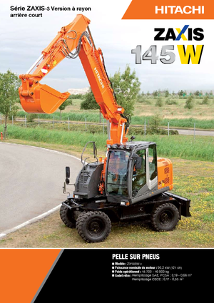 Mobilbagger Hitachi ZX 145 W 3
