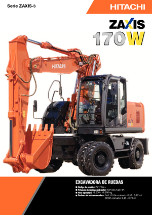 Mobilbagger Hitachi ZX 170 W-3