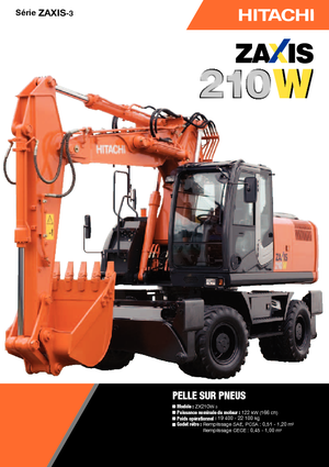 Raupenbagger Hitachi ZX 210 W 3