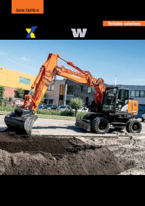 Mobilbagger Hitachi ZX170W-6