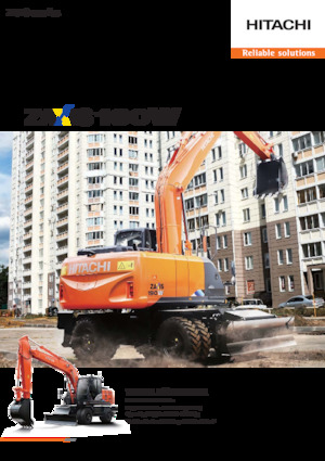 Mobilbagger Hitachi ZX190W-5A
