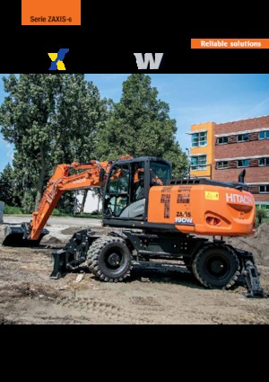 Mobilbagger Hitachi ZX190W-6