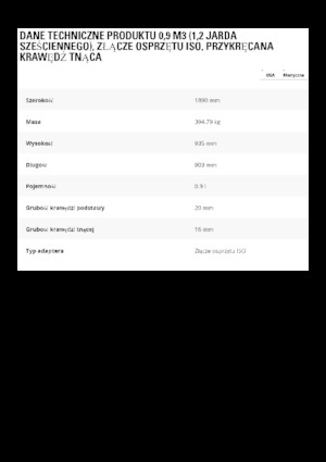 Laderschaufel Caterpillar 0,9 m3