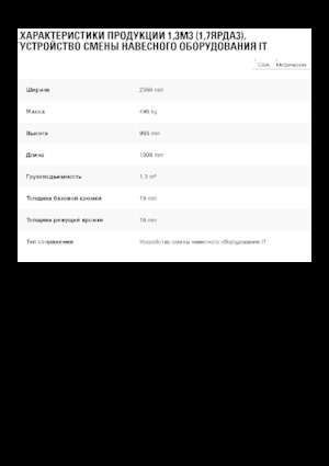 Laderschaufel Caterpillar 1,3 m3