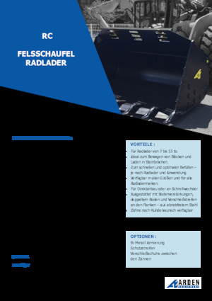 Laderschaufel Arden L61RC