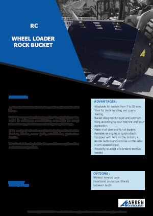 Laderschaufel Arden L51RC