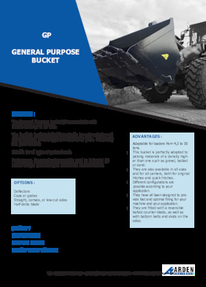 Laderschaufel Arden L40GP