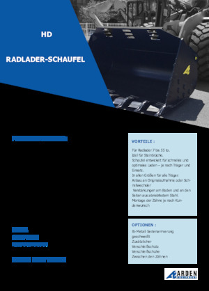 Laderschaufel Arden L71HD