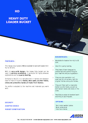 Laderschaufel Arden L71HD