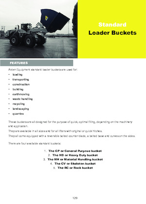 Laderschaufel Arden L31GP