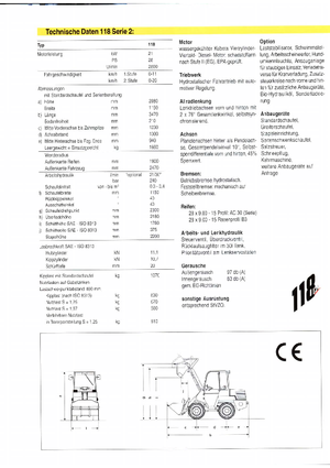 Radlader Kramer 118