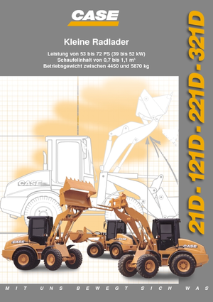 Radlader Case 021 D