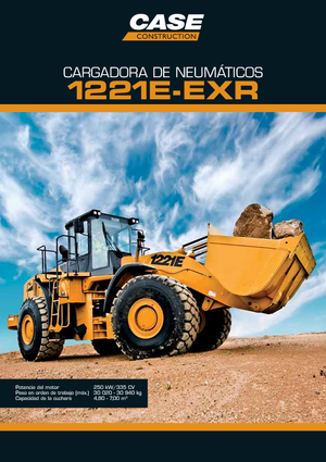 Radlader Case 1221 E XR