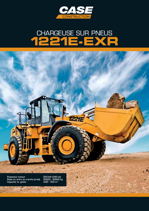 Radlader Case 1221 E XR