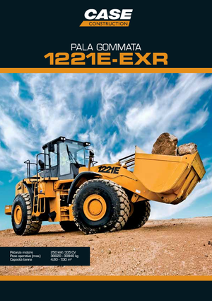 Radlader Case 1221 E XR
