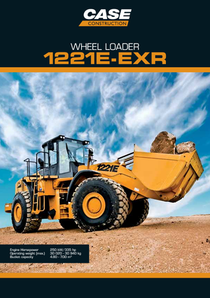 Radlader Case 1221 E XR