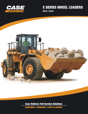 Radlader Case 921 E